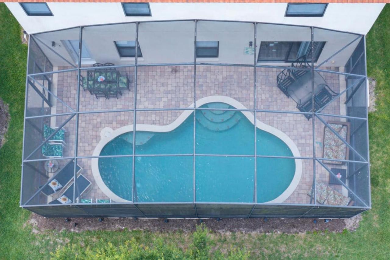 Romantic Forest View Villa W Pool Near Disney Kissimmee Bagian luar foto